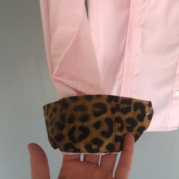 Express the Essential shirt small pink leopard - Picture 4 of 5